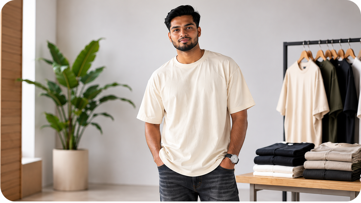 Oversized Plain T-shirt