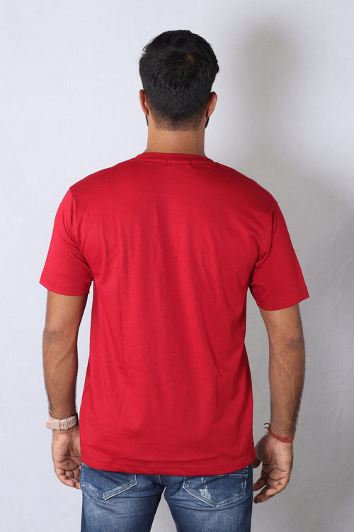 Doodle Elephant Printed T-shirt For Men Regular Fit