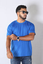 Blue Plain T-Shirt