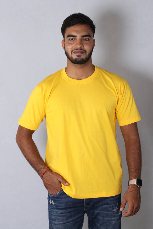 Plain T-Shirt Yellow