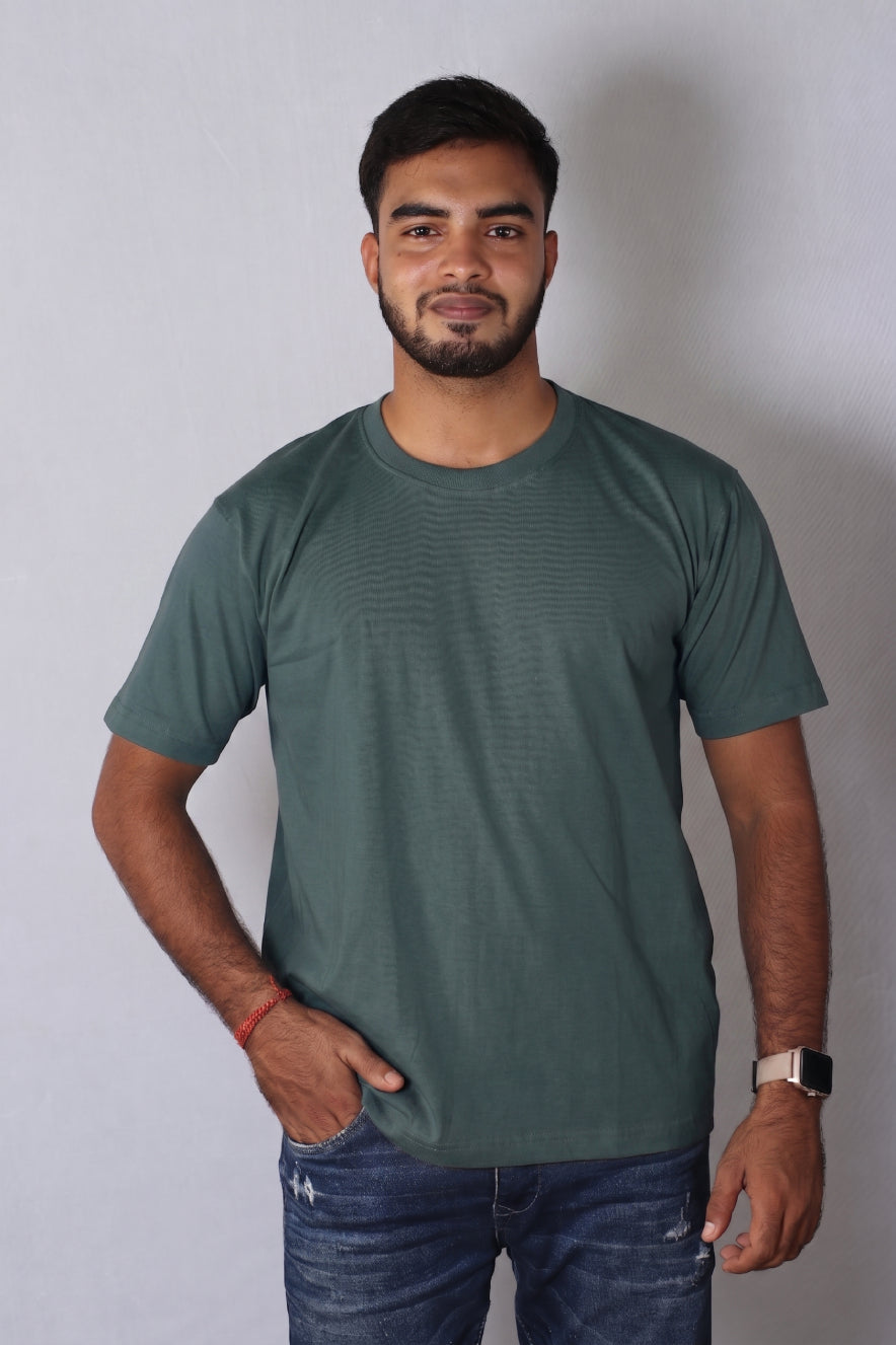 Plain T-Shirt Green