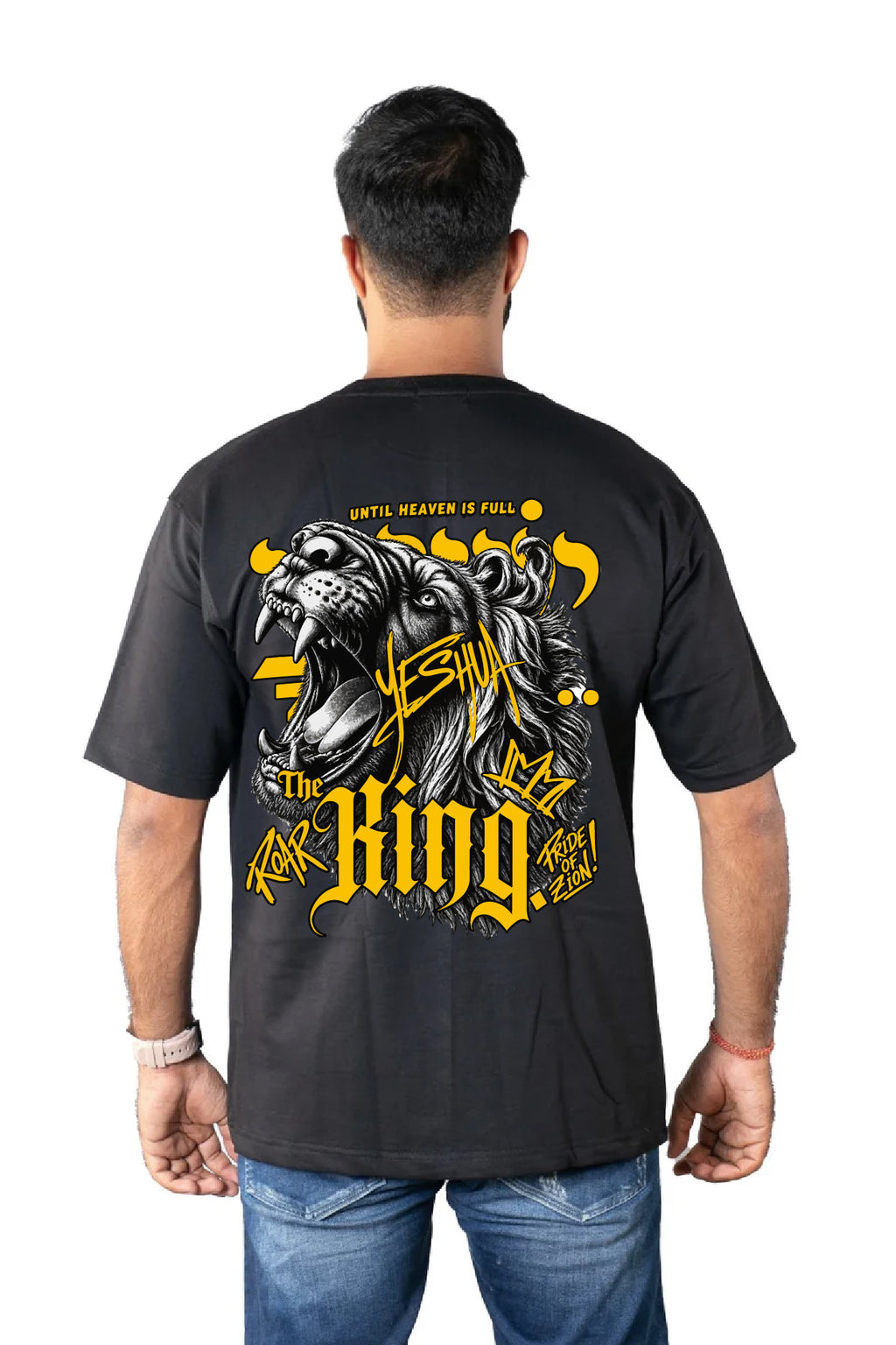 Oversized Printed T-Shirt Combo of Three