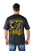 The King Printed Oversized T-shirt for Men
