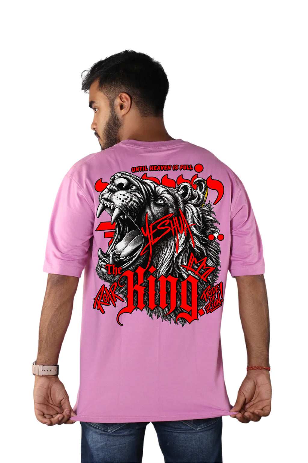 Oversized Printed T-Shirt Combo of Three