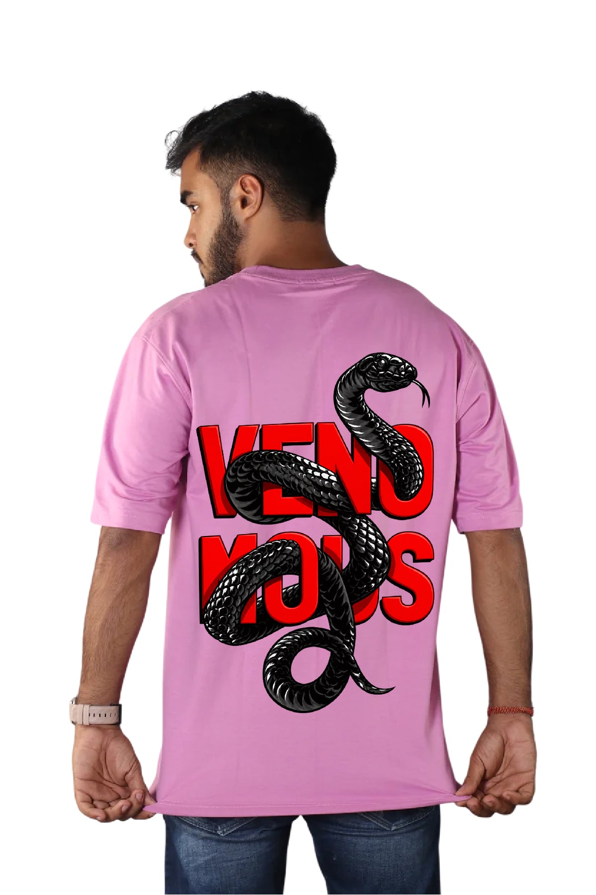 Oversized Printed T-Shirt Combo of Three