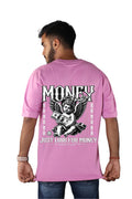 Just Look For Money printed Oversized T-shirt For Men