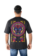 Oversized Printed T-Shirt Black