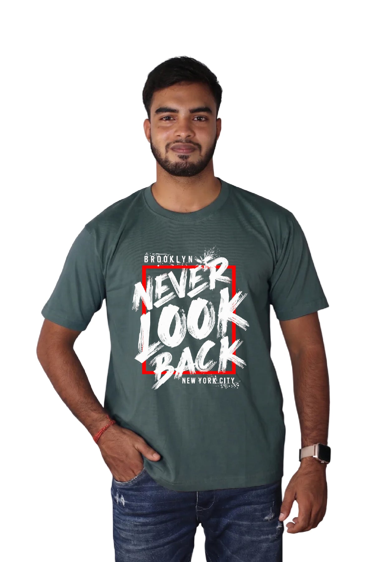 Printed T-Shirt Green