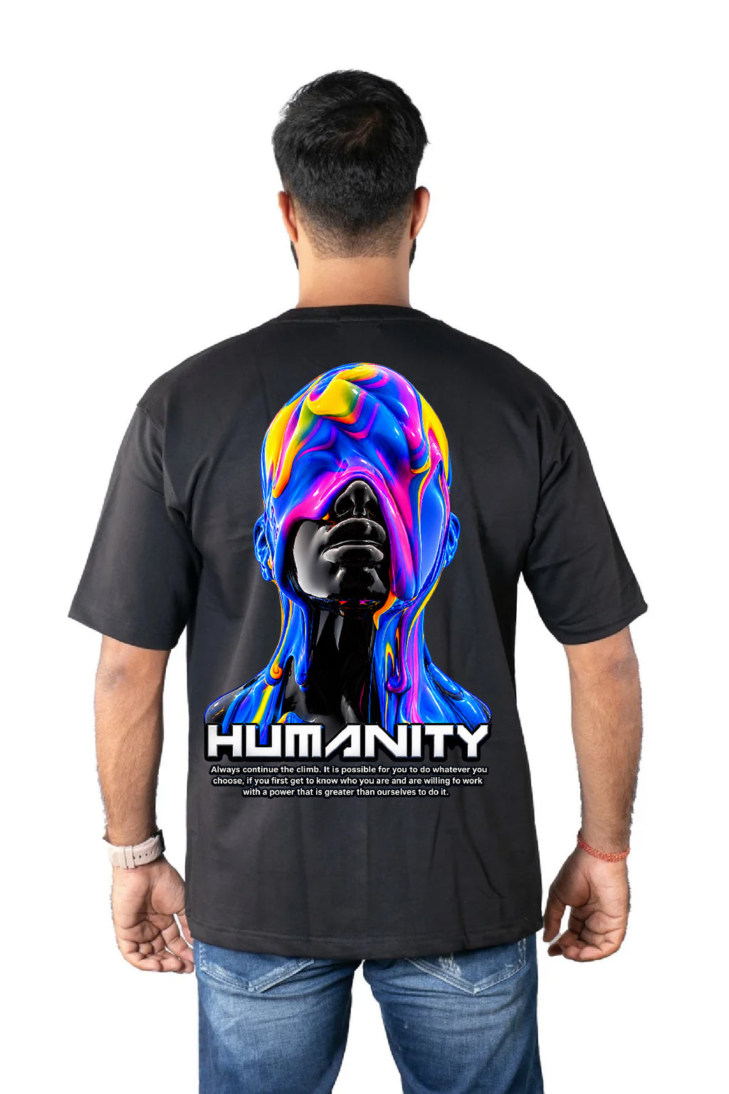 Humanity Oversized T-shirt For Men