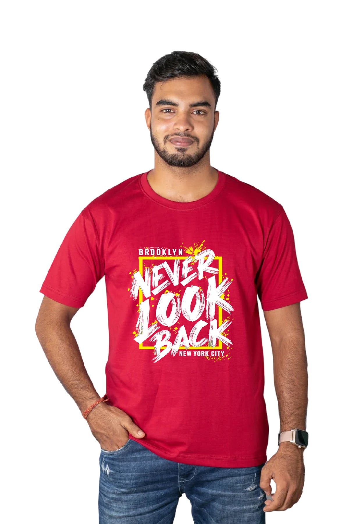 Printed T-Shirt Red
