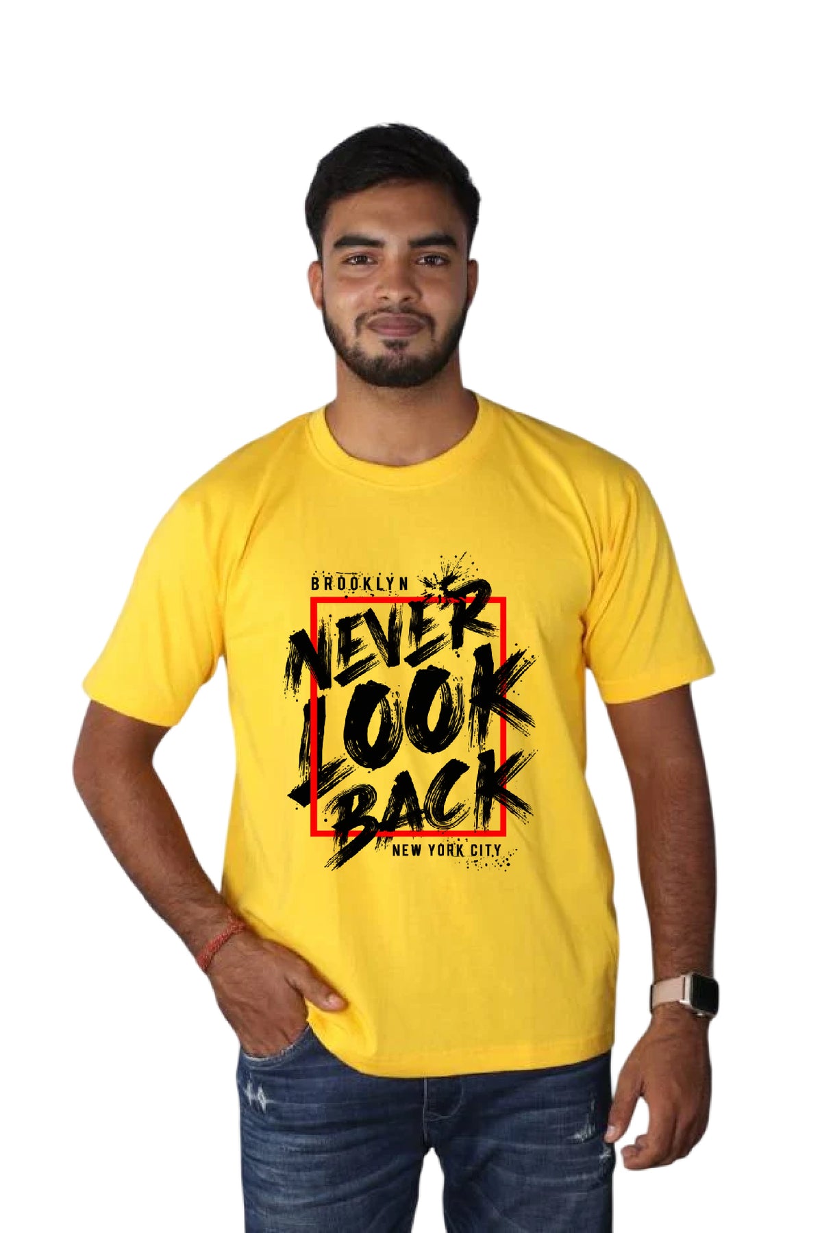 Printed T-Shirt Yellow