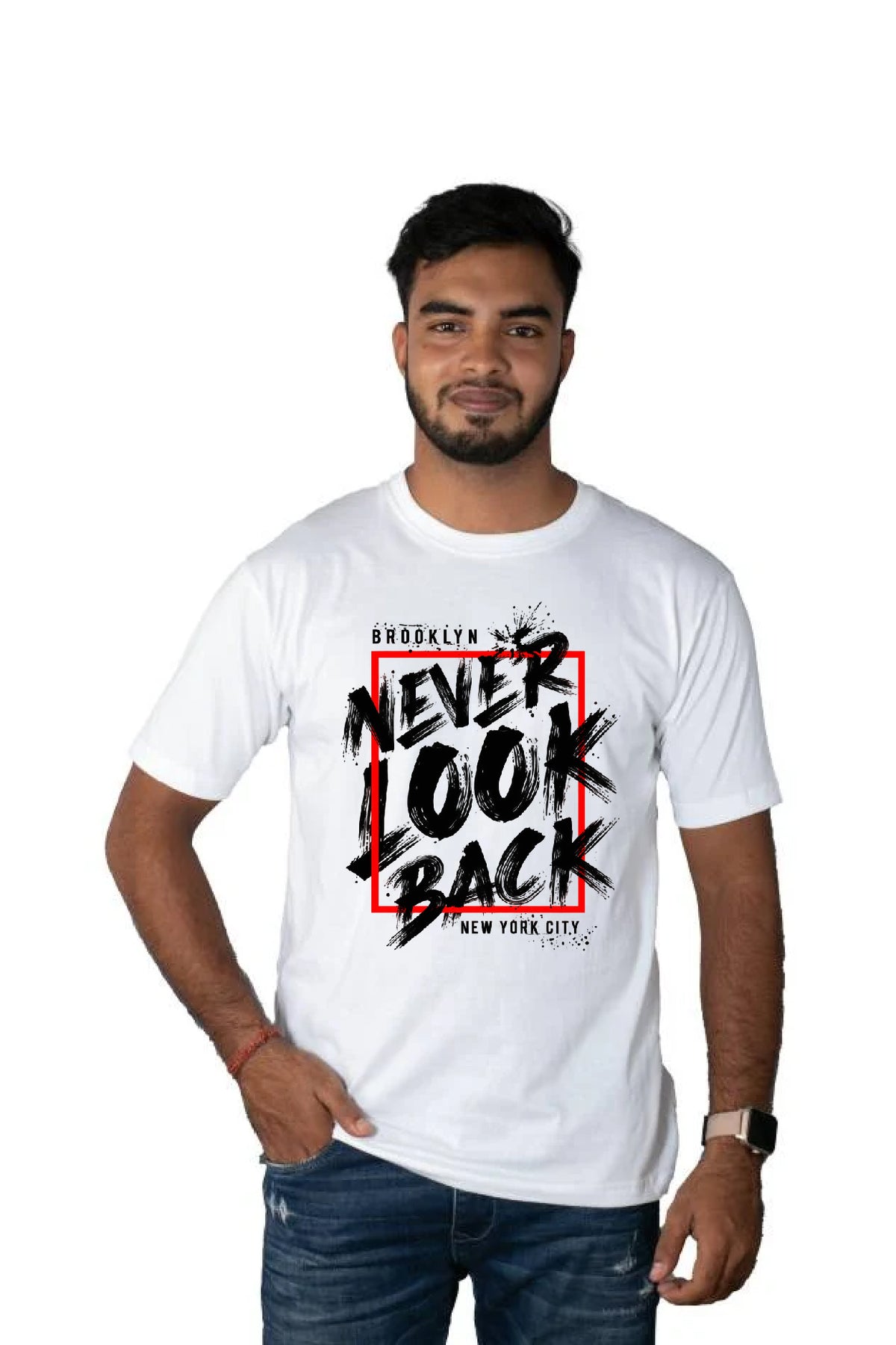 Printed T-Shirt White