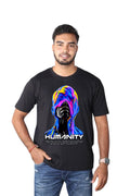 Printed T-Shirt Black