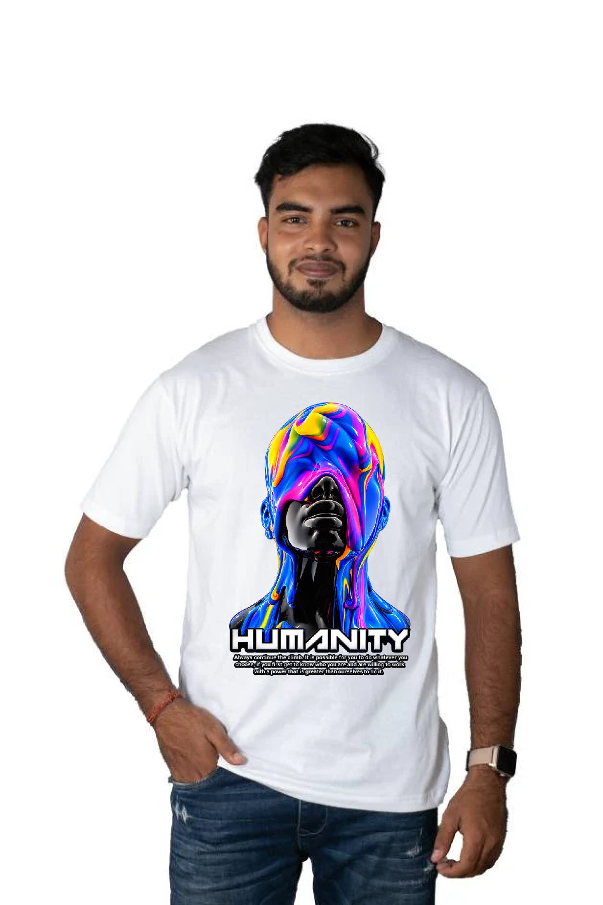 Printed T-Shirt White