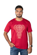 Printed T-Shirt Red