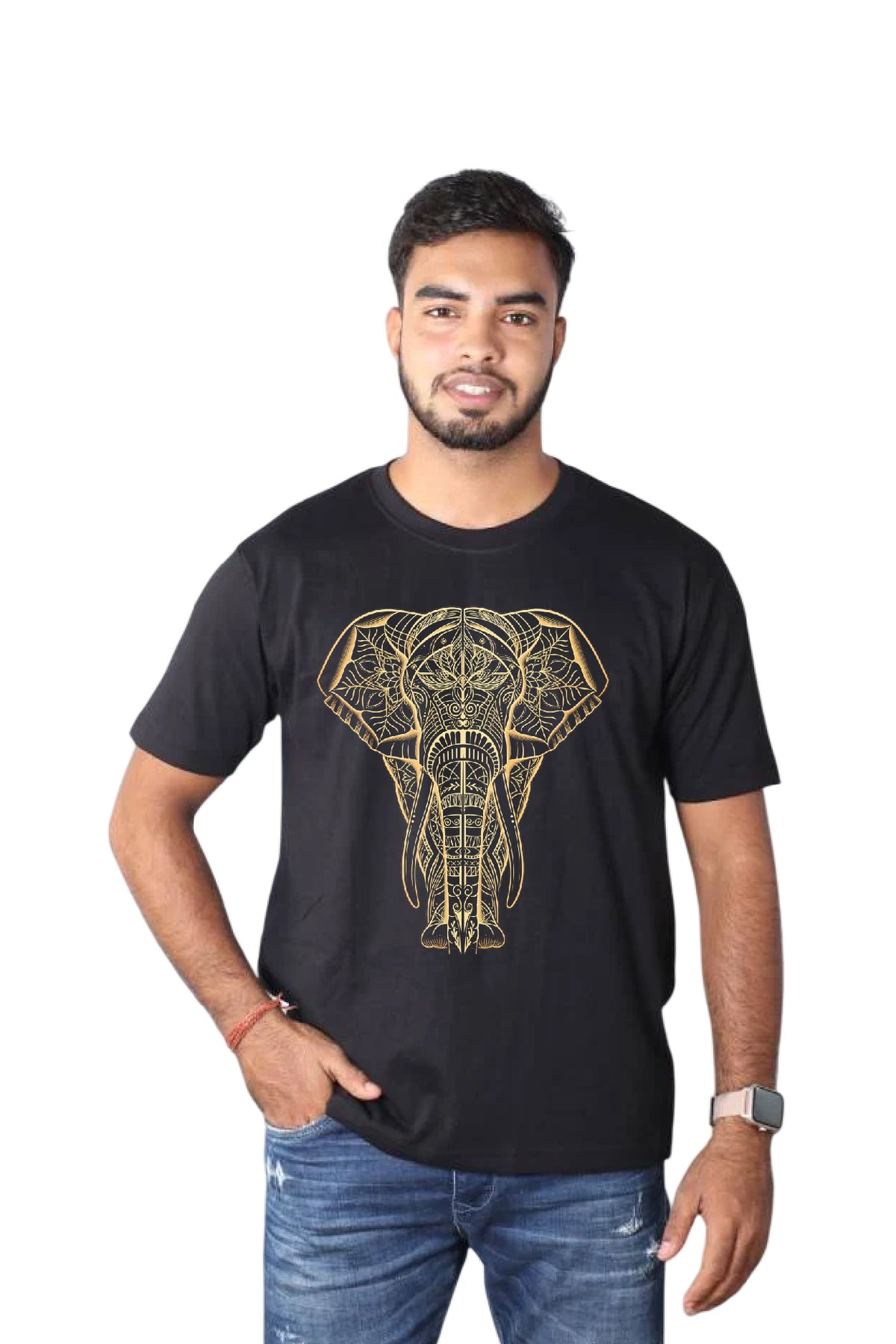 Printed T-Shirt Black