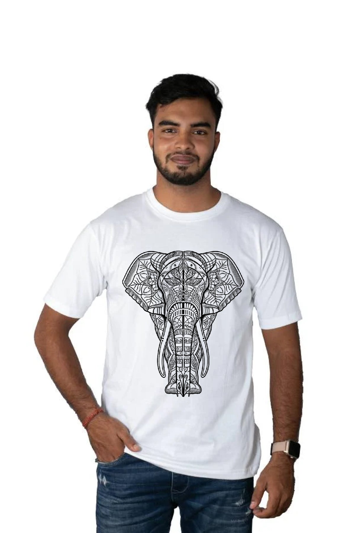Printed T-Shirt White
