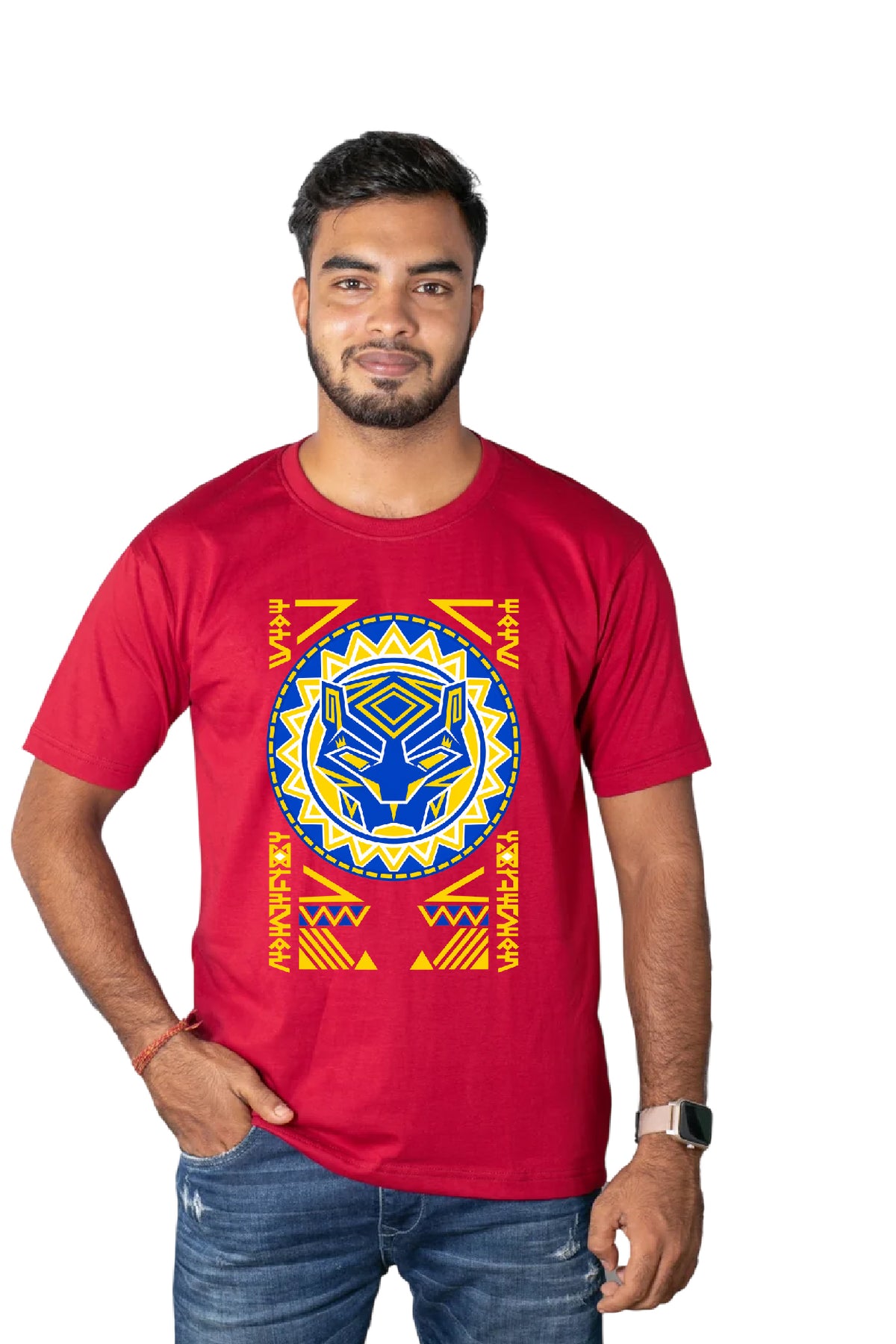 Printed T-Shirt Red