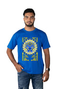 Printed T-Shirt Blue