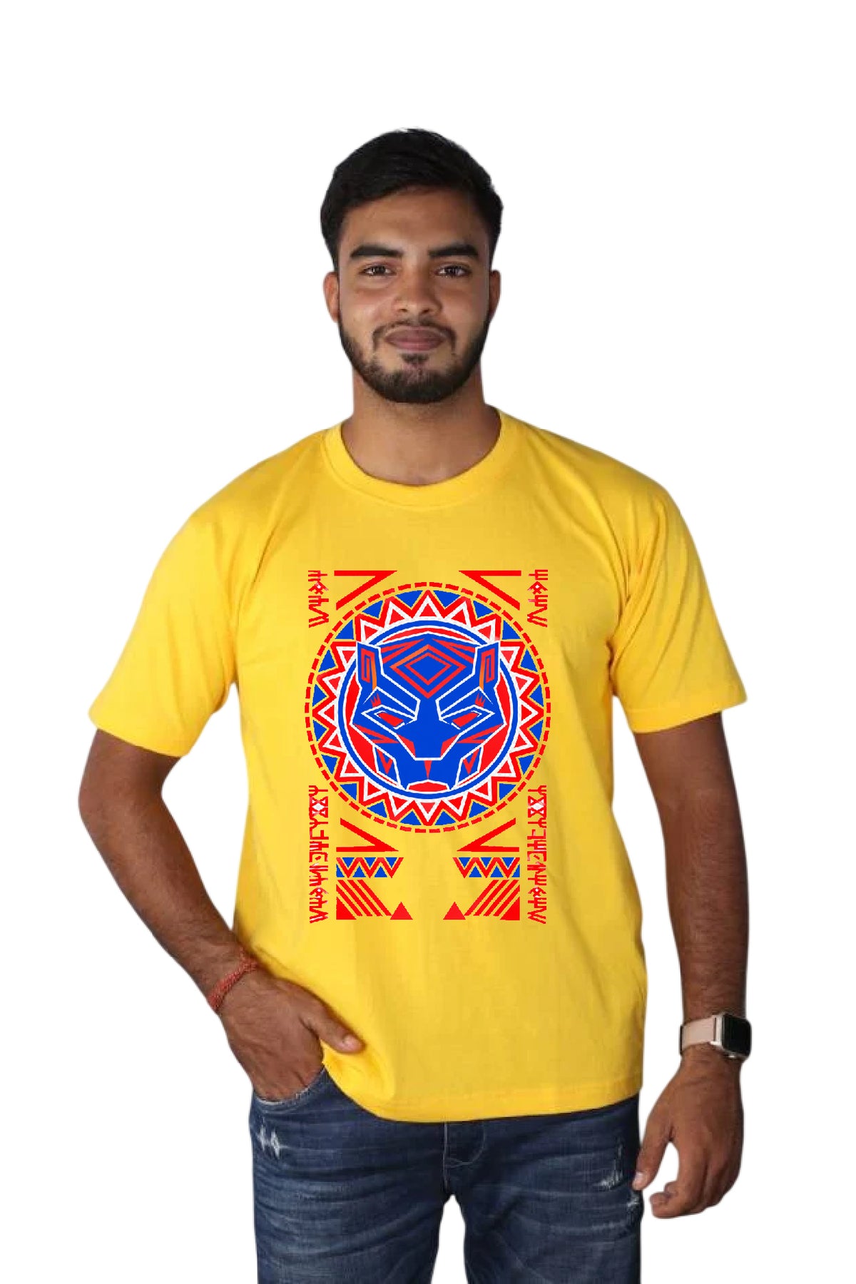 Printed T-Shirt Yellow