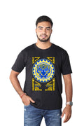 Printed T-Shirt Black