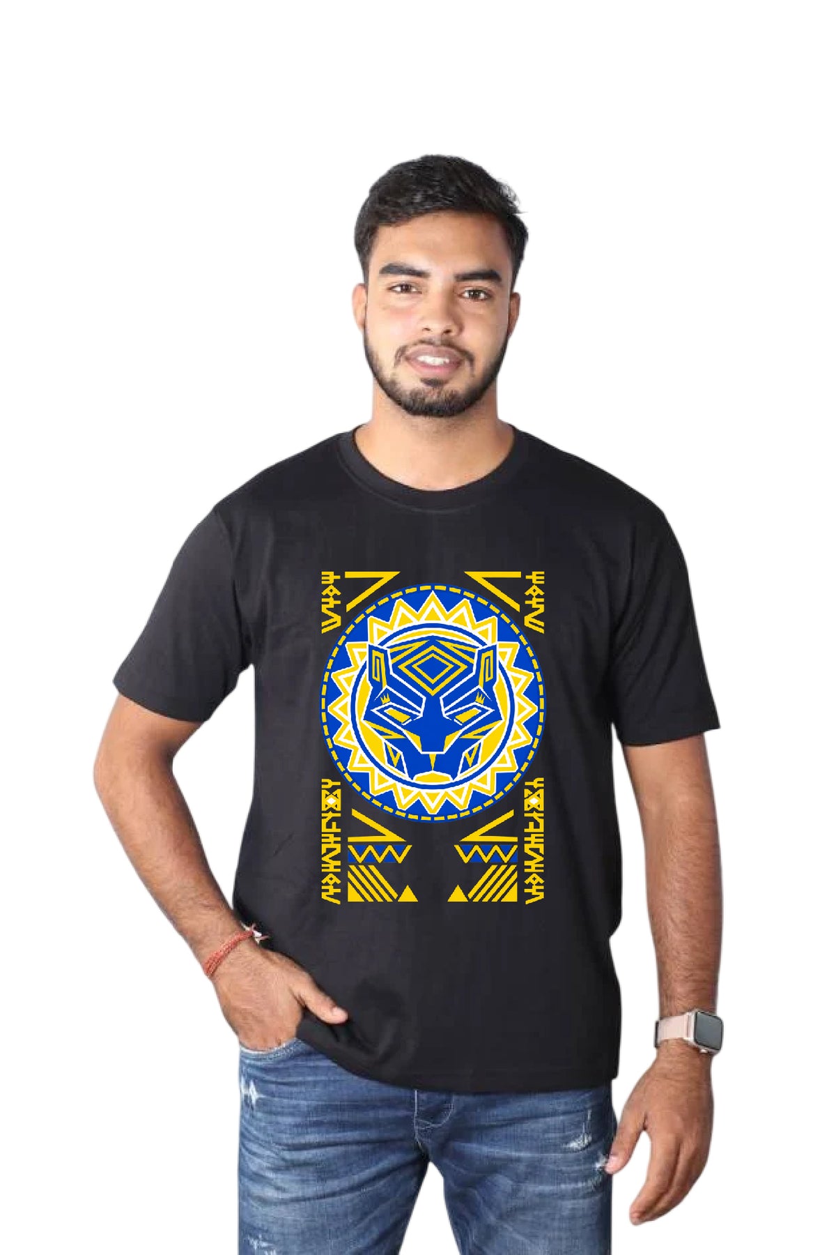 Printed T-Shirt Black